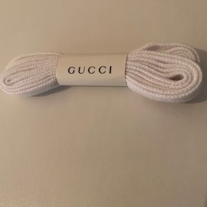 White Gucci Shoelaces